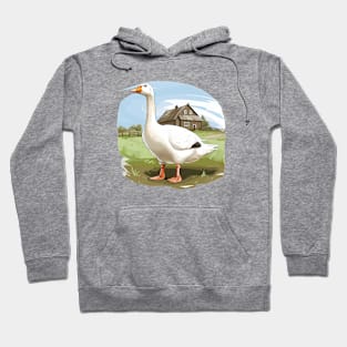 White Goose Hoodie